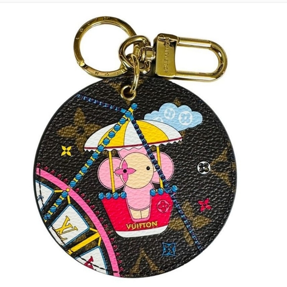 Louis Vuitton - Monogram Animation Big Wheel Bag Charm - Picture 1 of 8